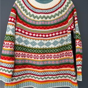 16-1 Colorful Patterned Women's Sweater